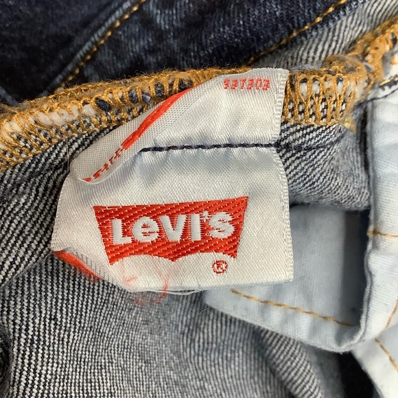 LEVI'S 501 S Skinny High Rise Blue Jeans - Picture 12 of 14